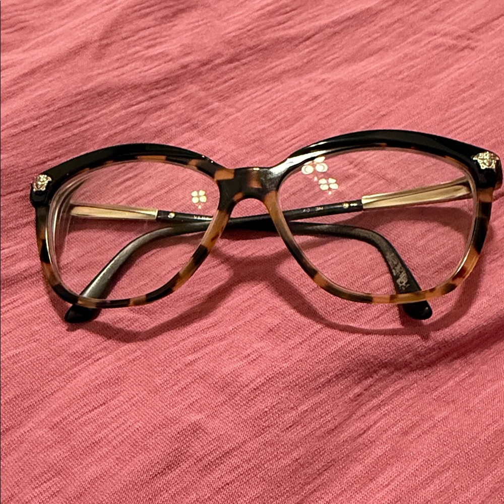 Versace Tortoise Shell Women's Glasses